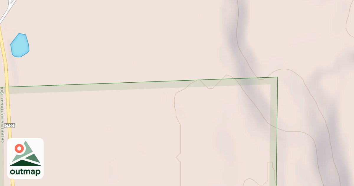 Map of LITTLE PIMUSHE SPUR 3854