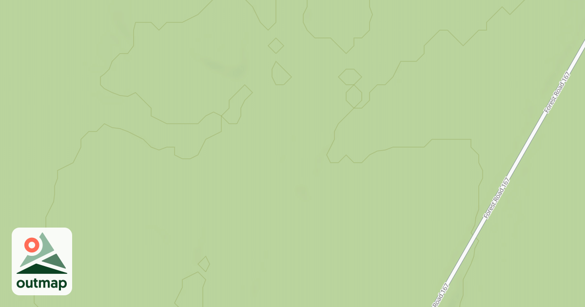 Map of FR 167E