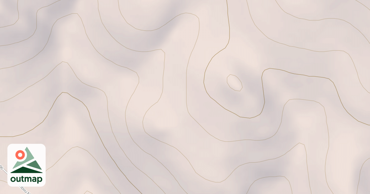 Map of Angus Creek North Spur