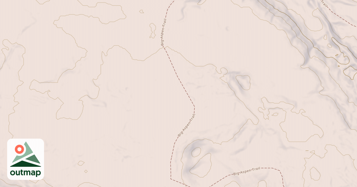 Map of Big Aspen Spur D