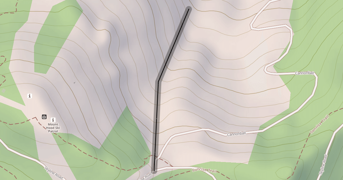Map preview of Upper Canyon