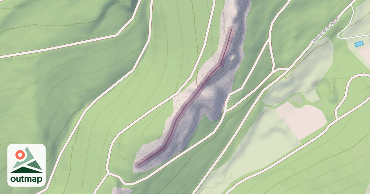 Map of Climbing Crag