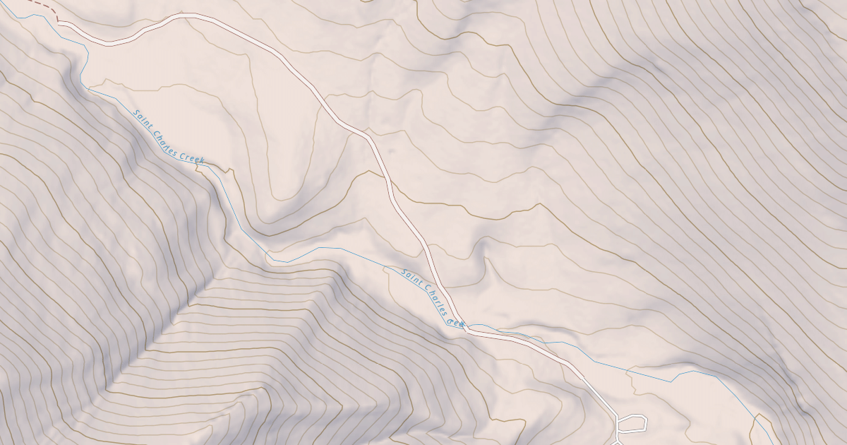 Map preview of North Fork St. Charles