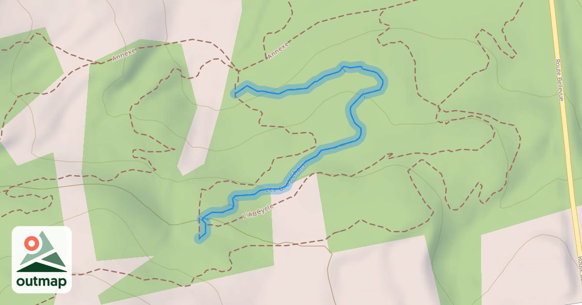 Map of Les Gros Chars
