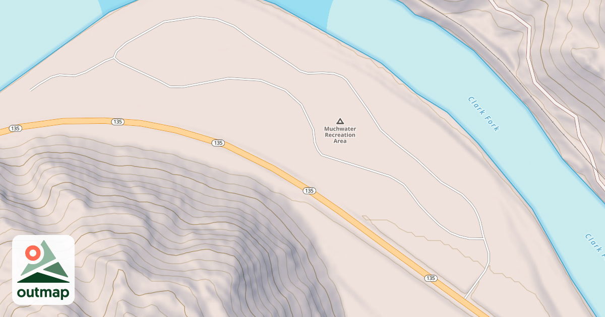 Map of MUCHWATER LOOP