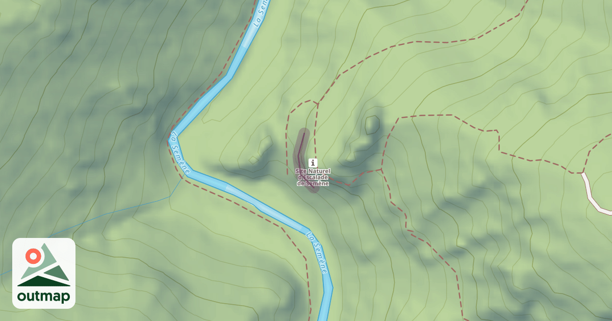 Map of Semène secteur 1