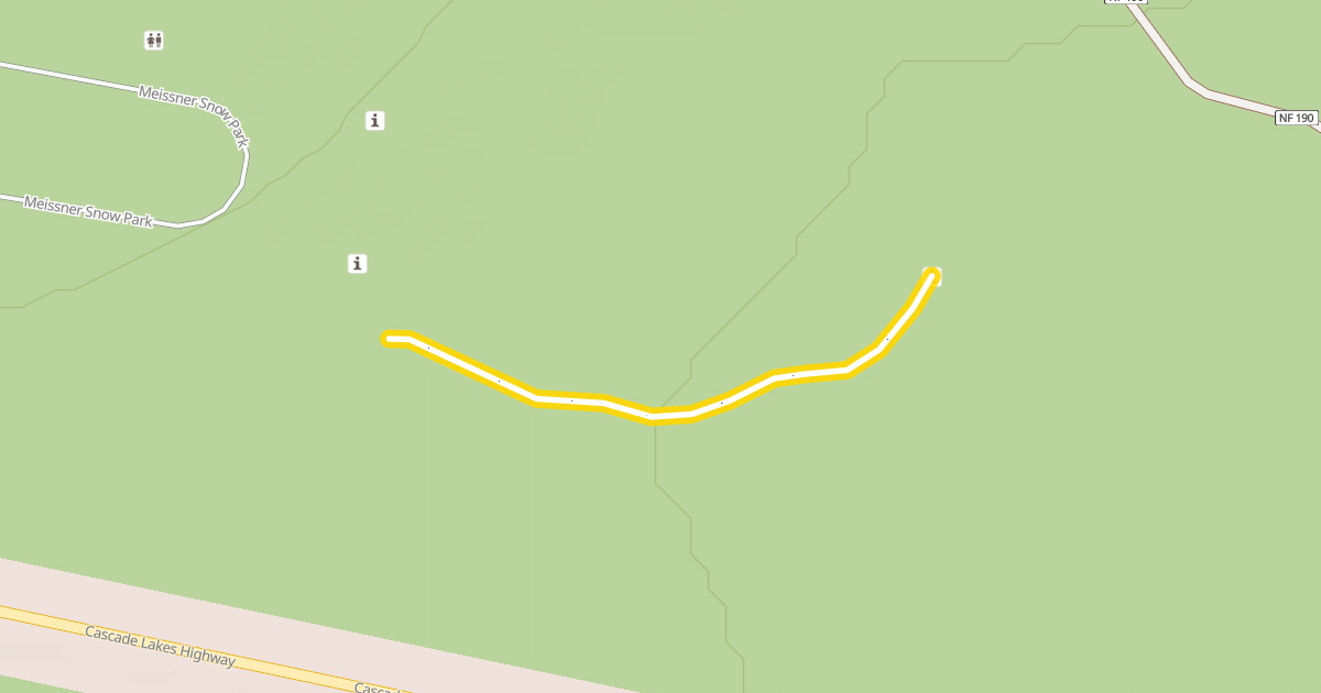 Map preview of Lodgepole Loops