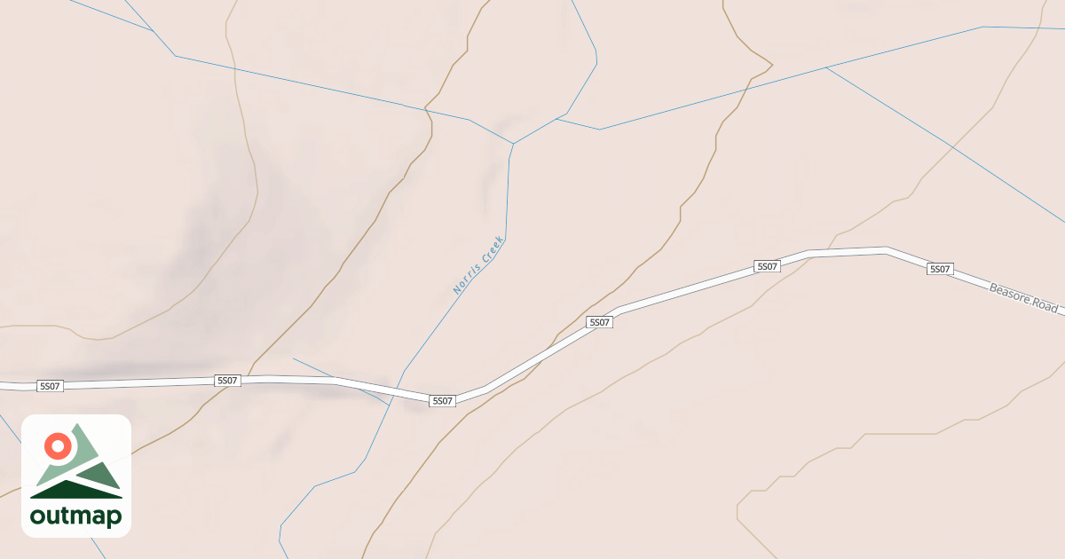 Map of BEASORE RD T4