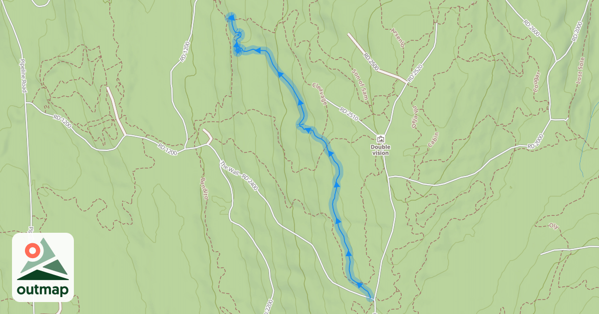 Map of El Pollo Elastico