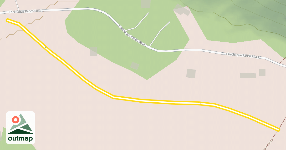 Map of Goat Wall Loop