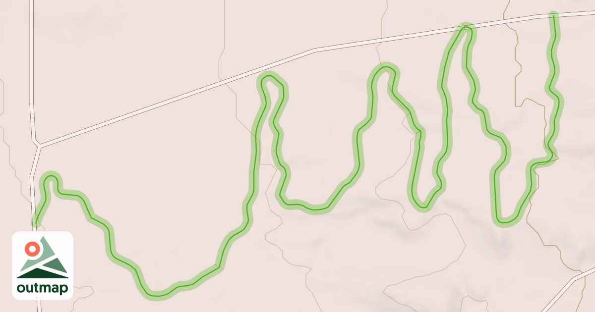 Map of I.V. Loop Trail