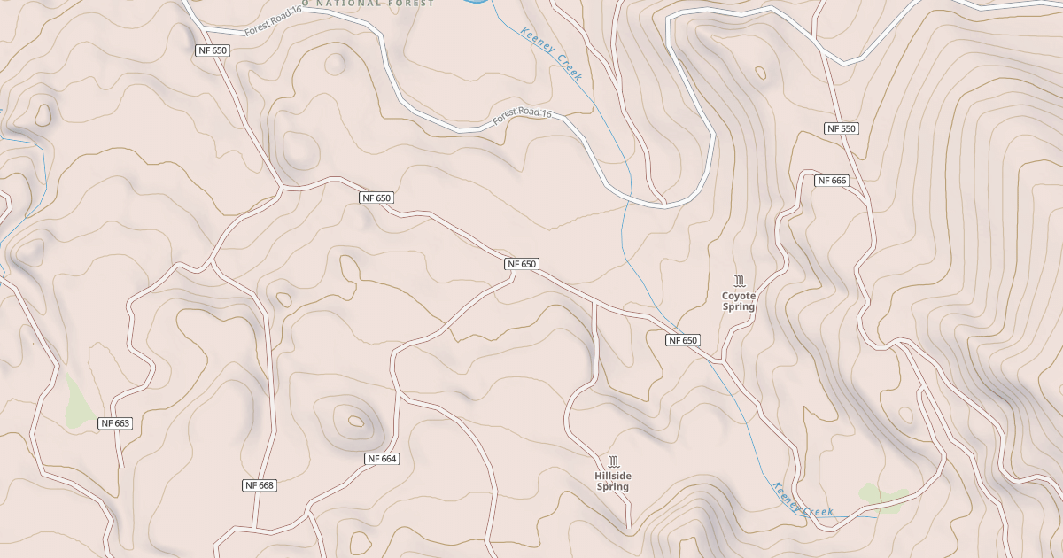 Map preview of USFS Motor Vehicle Use Map Roads {632F8778-0981-465C-B20D-989D5654BEEC}