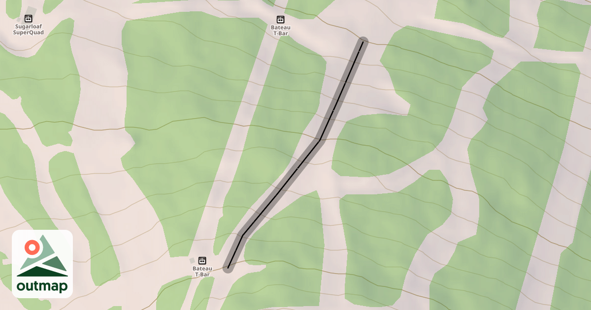 Map of Sluice Headwall