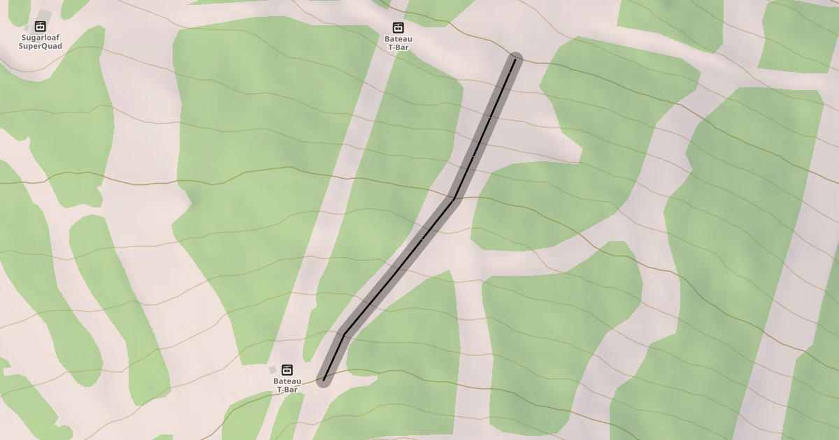 Map preview of Sluice Headwall