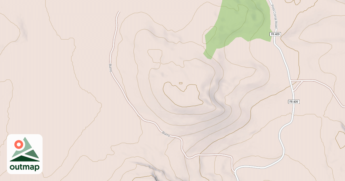 Map of BURRO T.S.