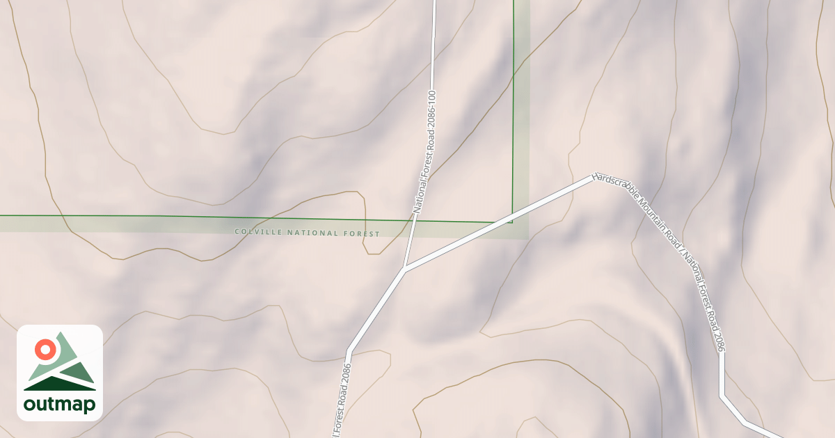 Map of BODIE MTN