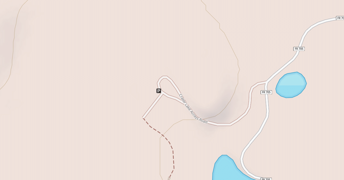 Map preview of USFS Motor Vehicle Use Map Trails 3587