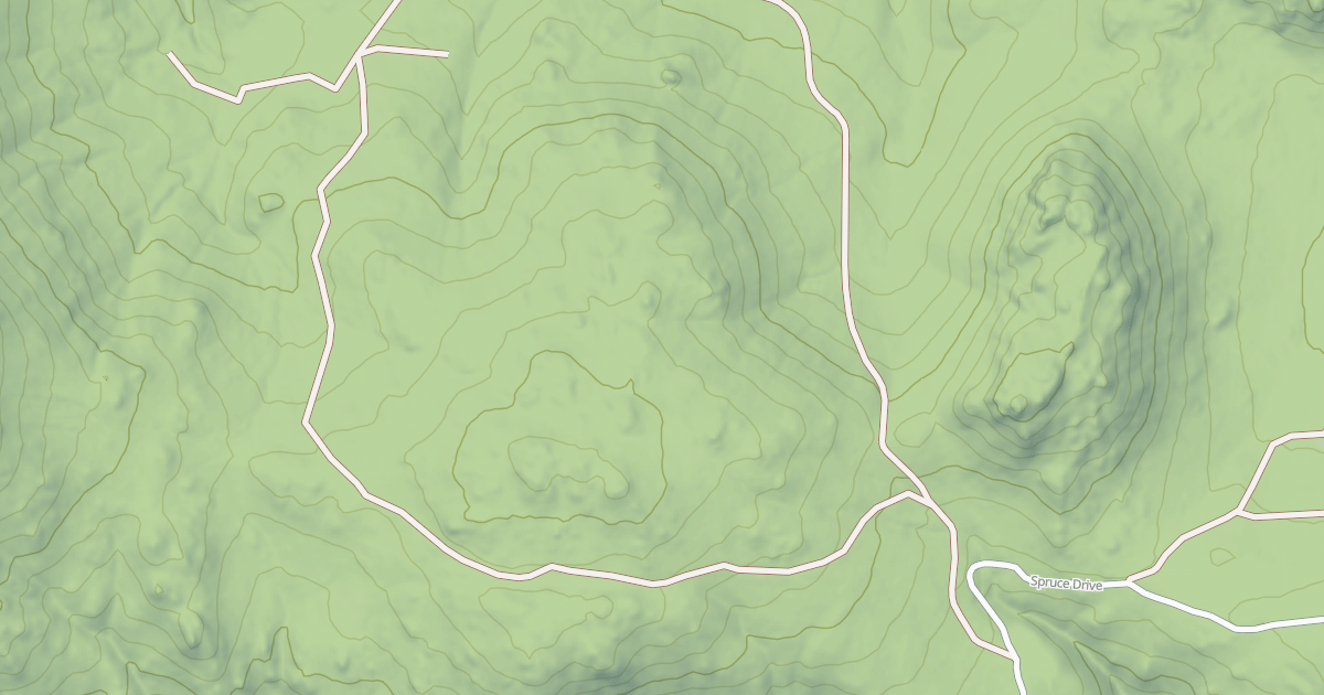 Map preview of BIG JOHN MOUNTAIN