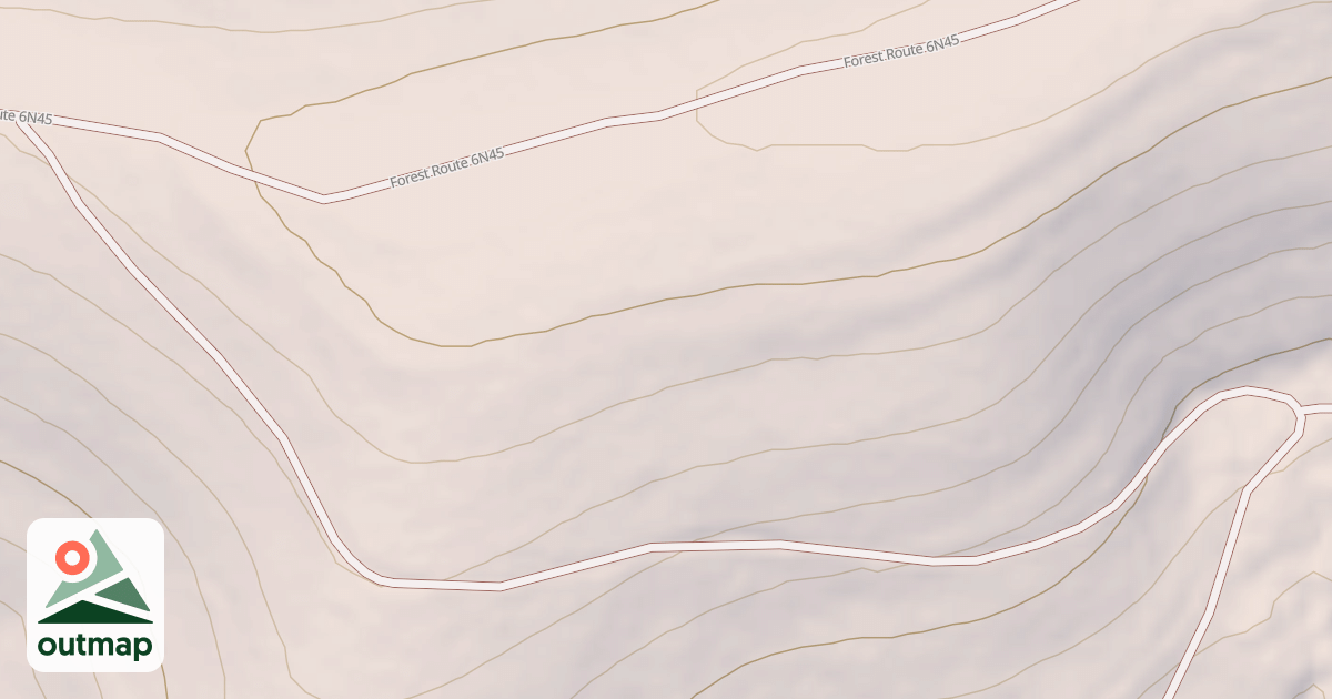 Map of USFS National Forest System Roads {A6CF2B7F-3018-4FE0-8831-D7936E90EDC4}