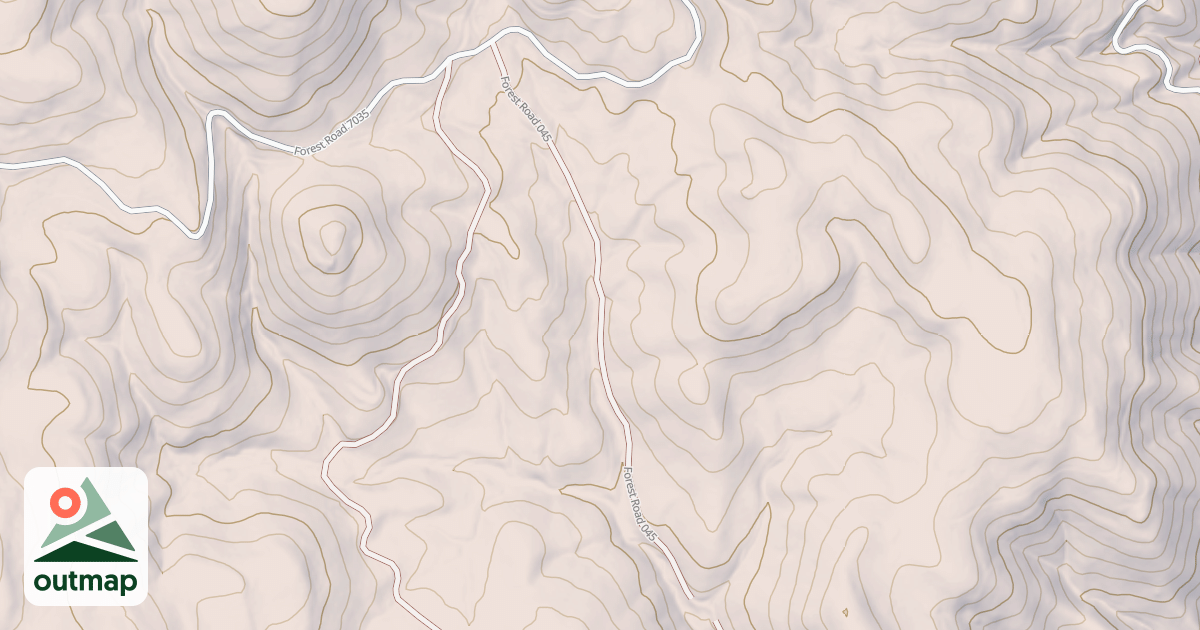 Map of USFS National Forest System Roads {188AA103-9CBF-429A-8D69-E6D0BA2B20D3}