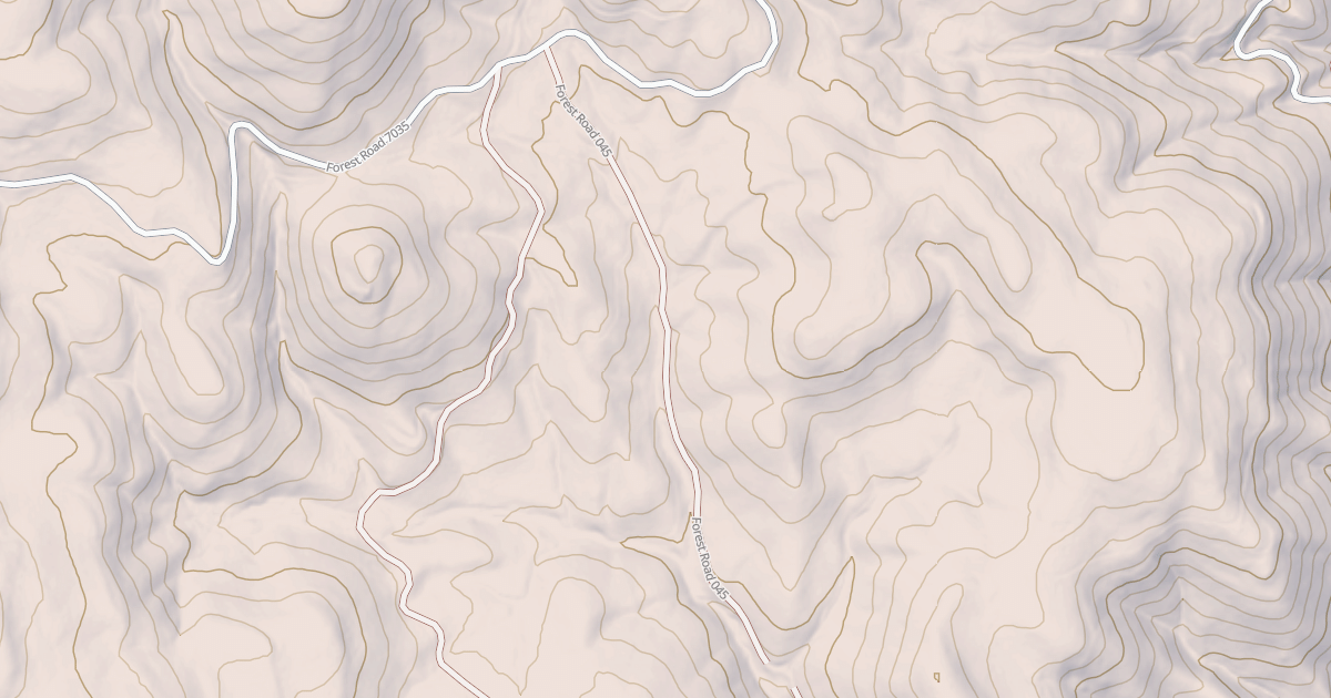 Map preview of USFS National Forest System Roads {188AA103-9CBF-429A-8D69-E6D0BA2B20D3}