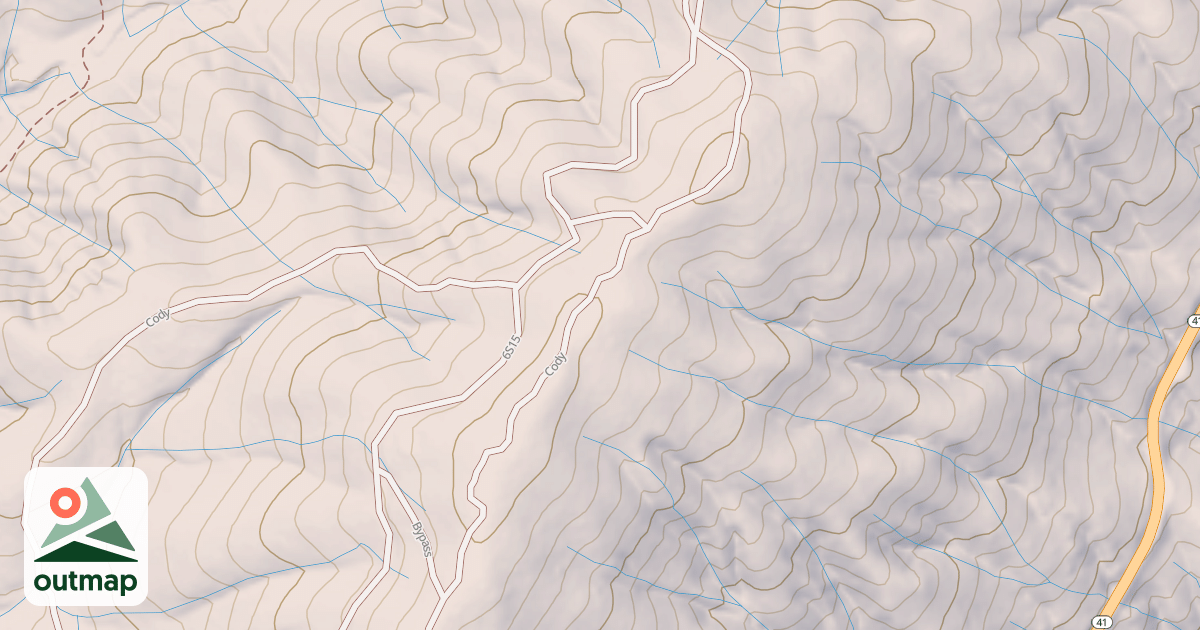 Map of CODY E