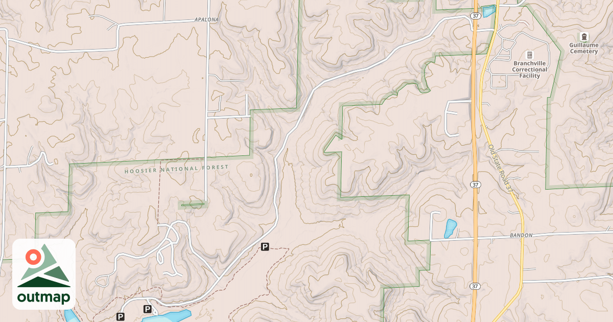 Map of TIPSAW LAKE