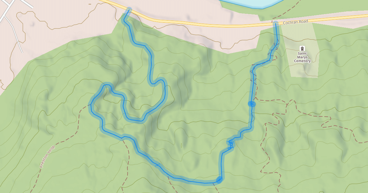 Map preview of Merritt Parkway