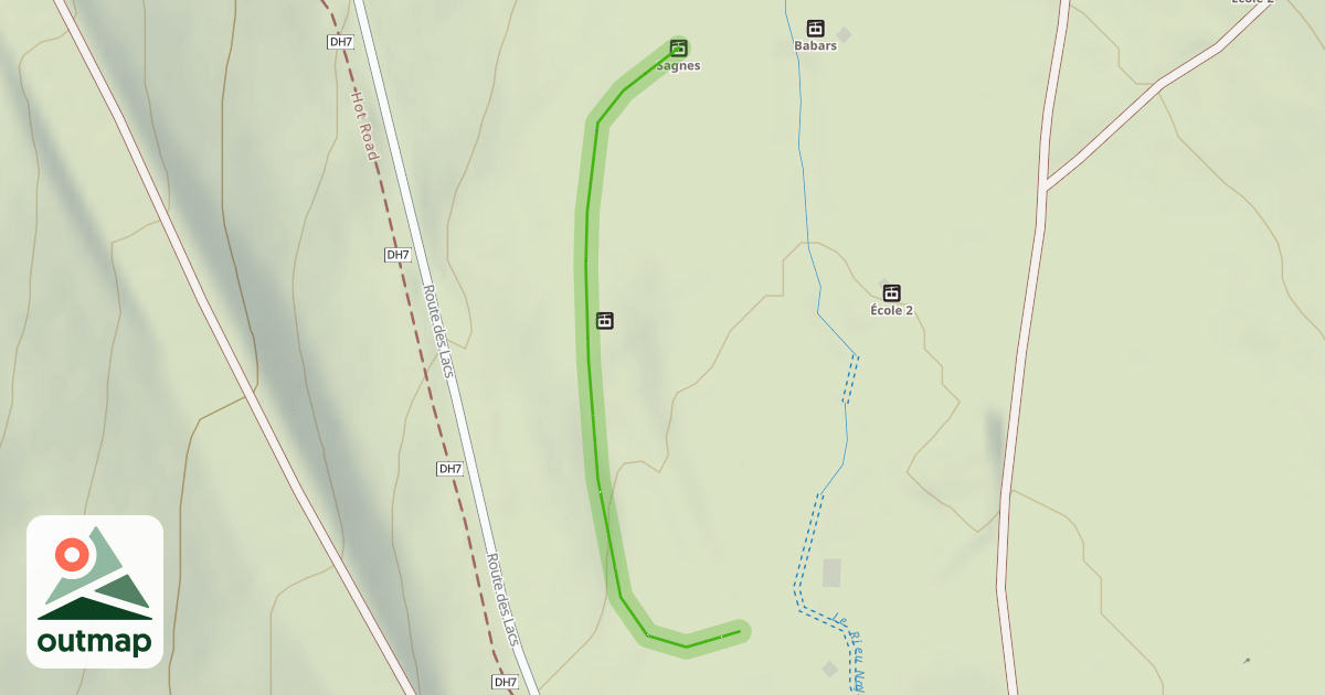 Map of Grenouilles