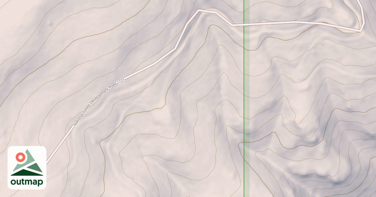 Map of LOWER LEFT HAND