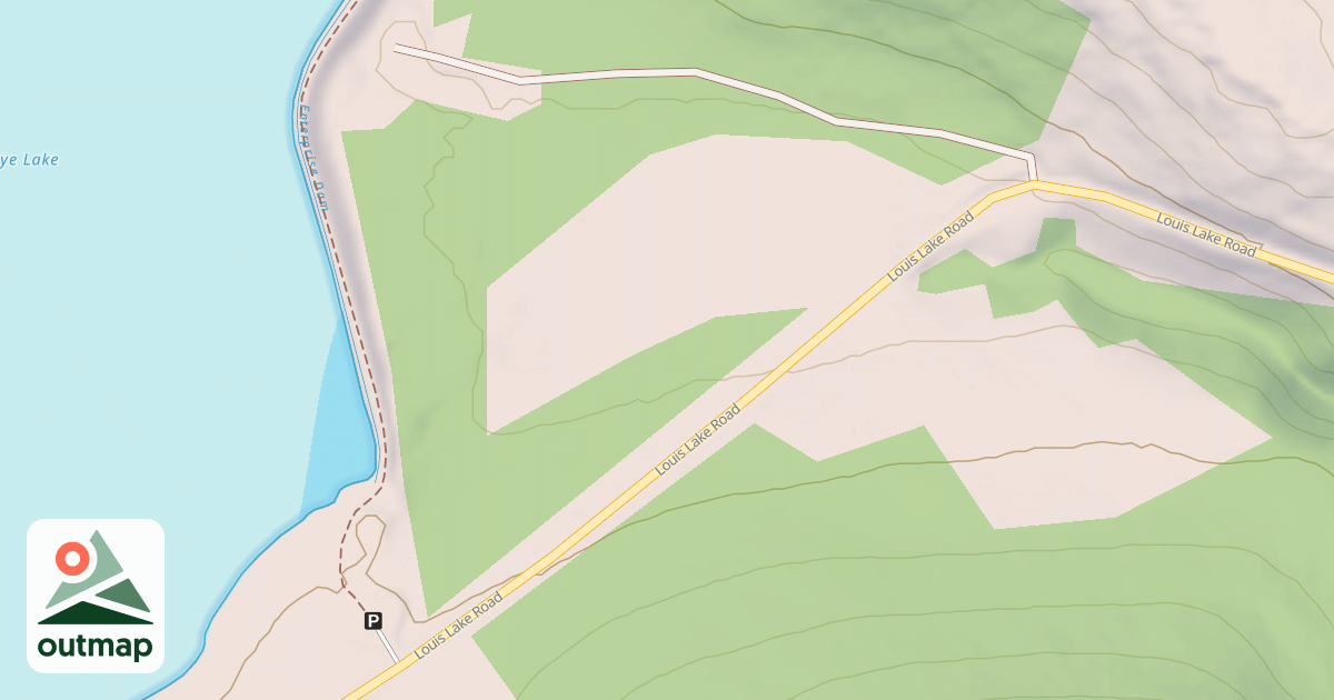 Map of FRY LAKE DAM