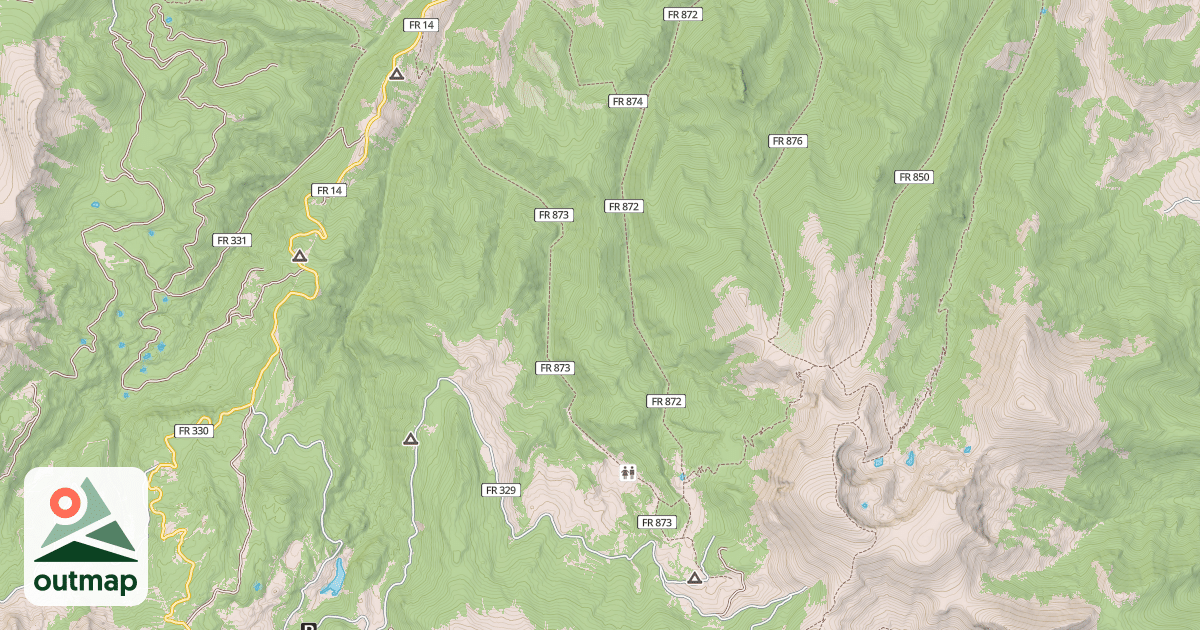 Map of Burro