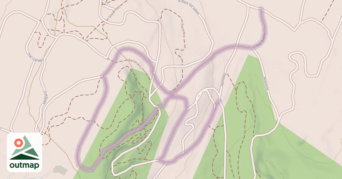 Map of The Beach
