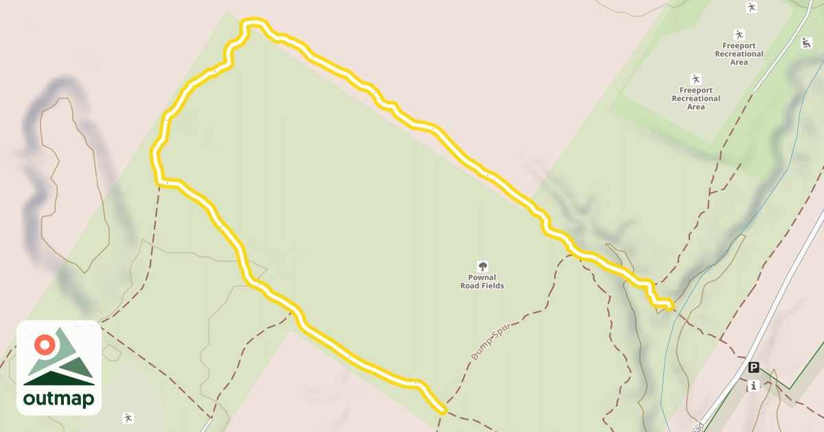 Map of Big Loop Trail