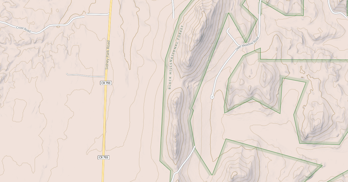 Map preview of HAZELRODT CUTOFF BR 1H