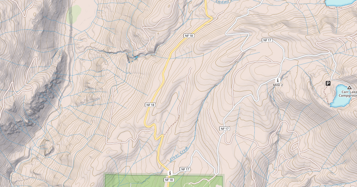 Map preview of BOWMAN LAKE