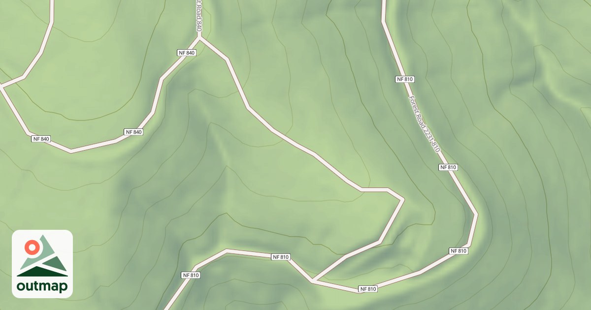 Map of USFS Motor Vehicle Use Map Roads {241D8669-61C0-47DC-92F7-6449D407AEBF}