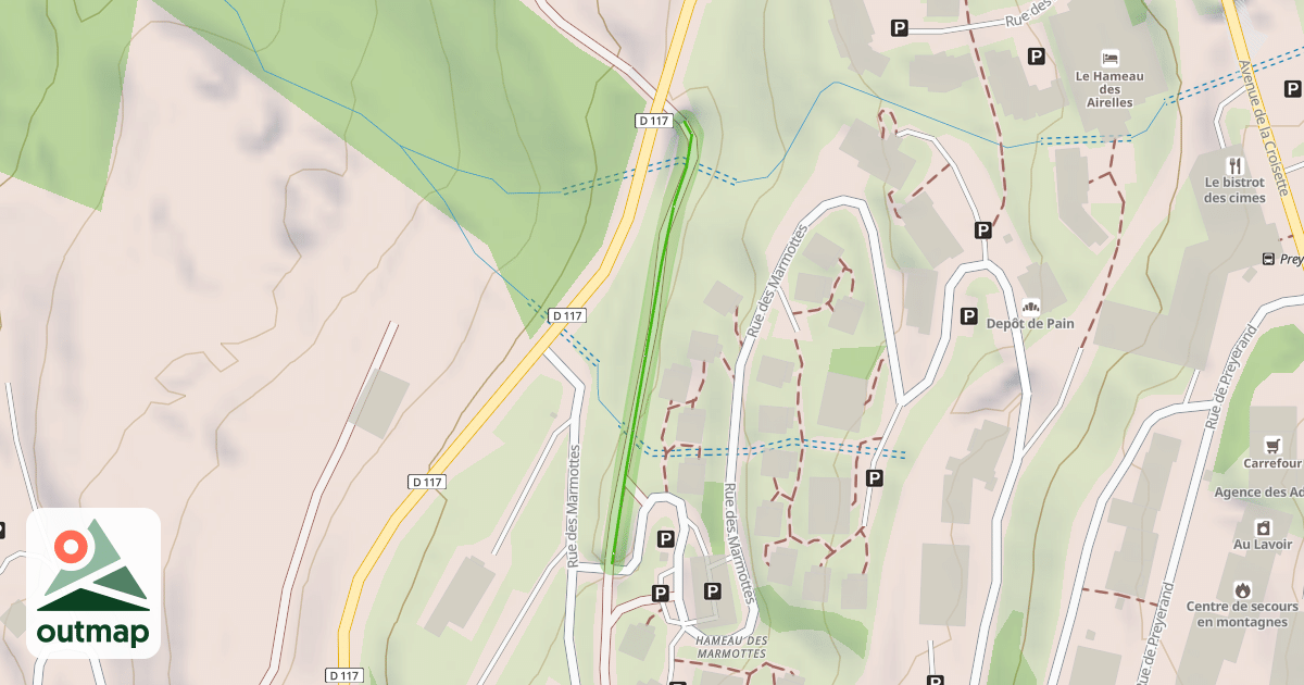 Map of Bettex