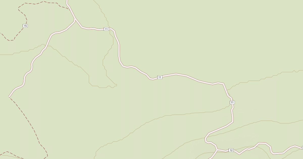 Map preview of Cline Buttes Tr 11