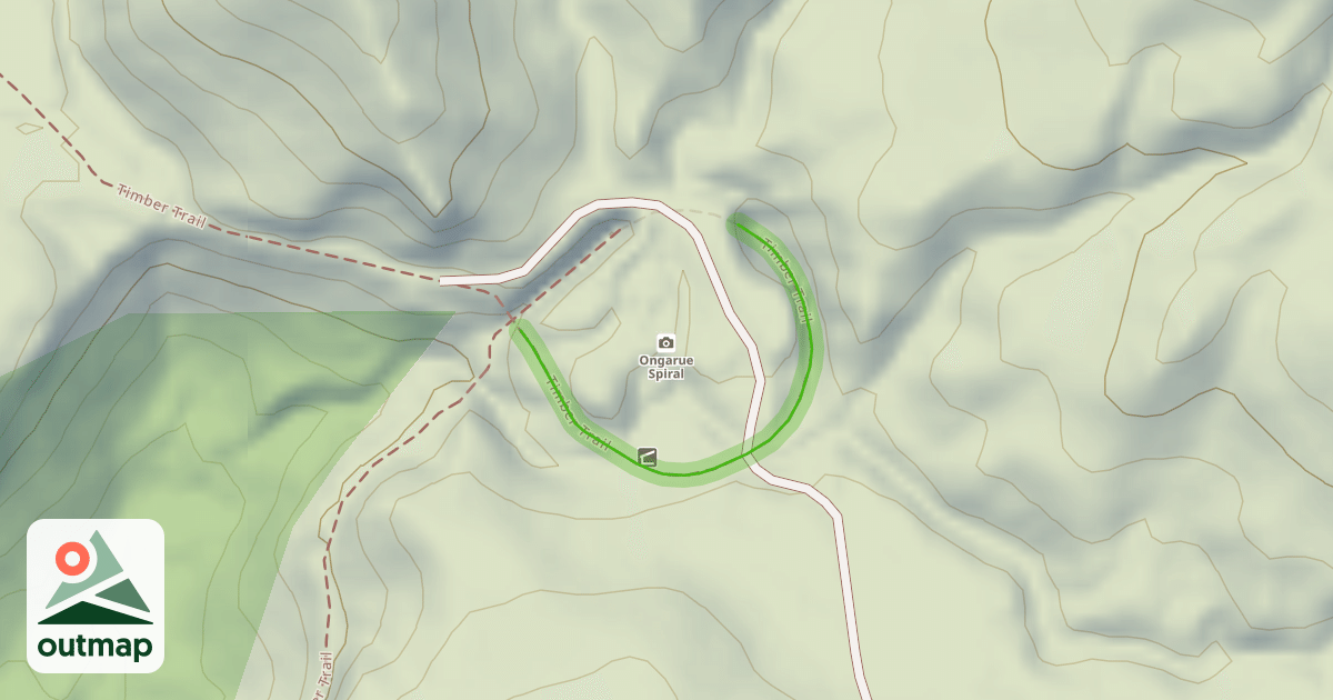 Map of Timber Trail