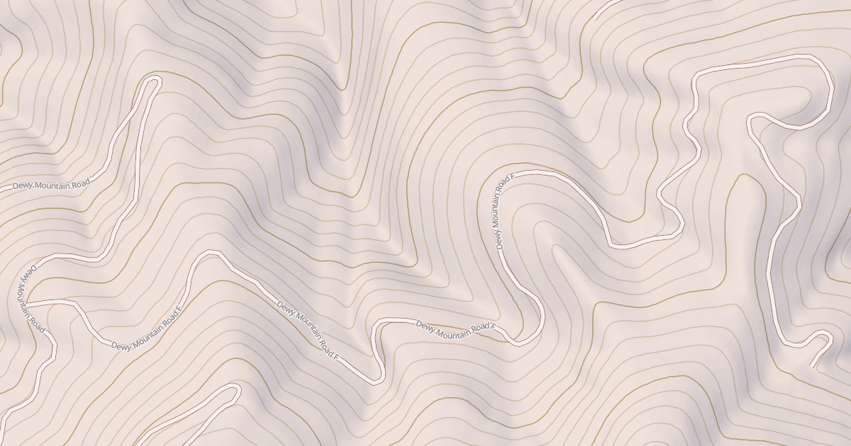 Map preview of DEWEY MOUNTAIN F