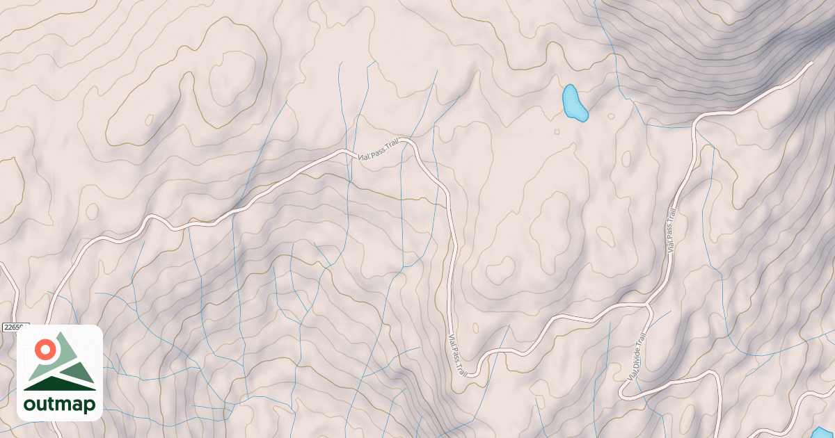 Map of VIAL PASS