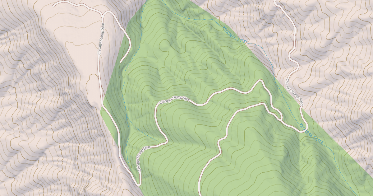 Map preview of CHICAGO STUMP