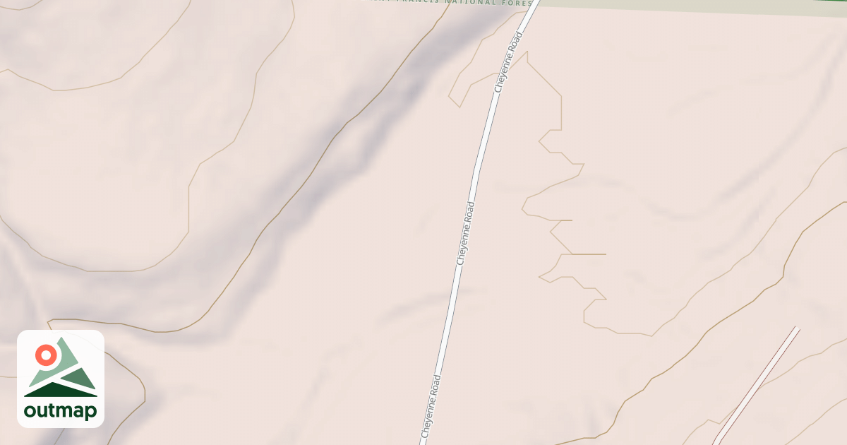 Map of USFS National Forest System Roads {196472DA-236D-4887-8E07-776E4D2F7663}