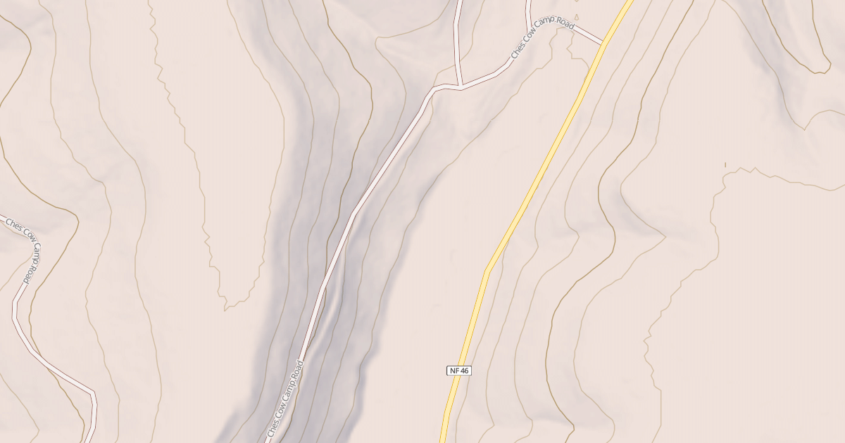 Map preview of N 418 B CHES COW CAMP