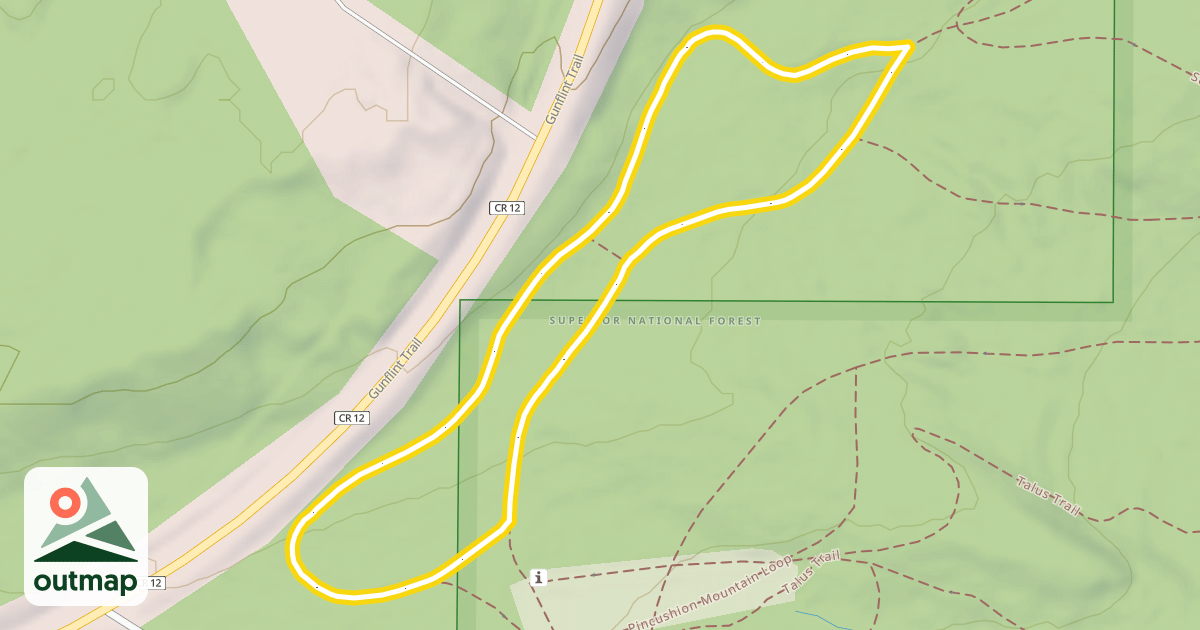 Map of West Overlook