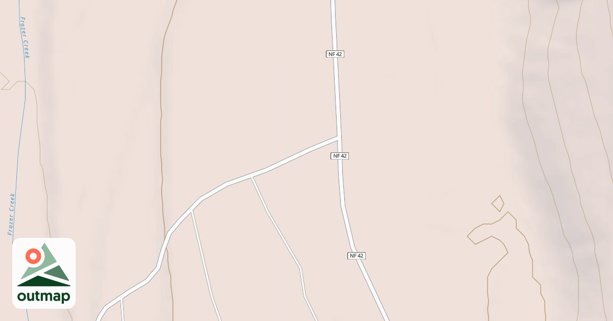 Map of LOUP LOUP CAMPGROUND