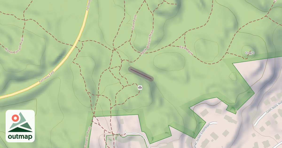 Map of Crag 1