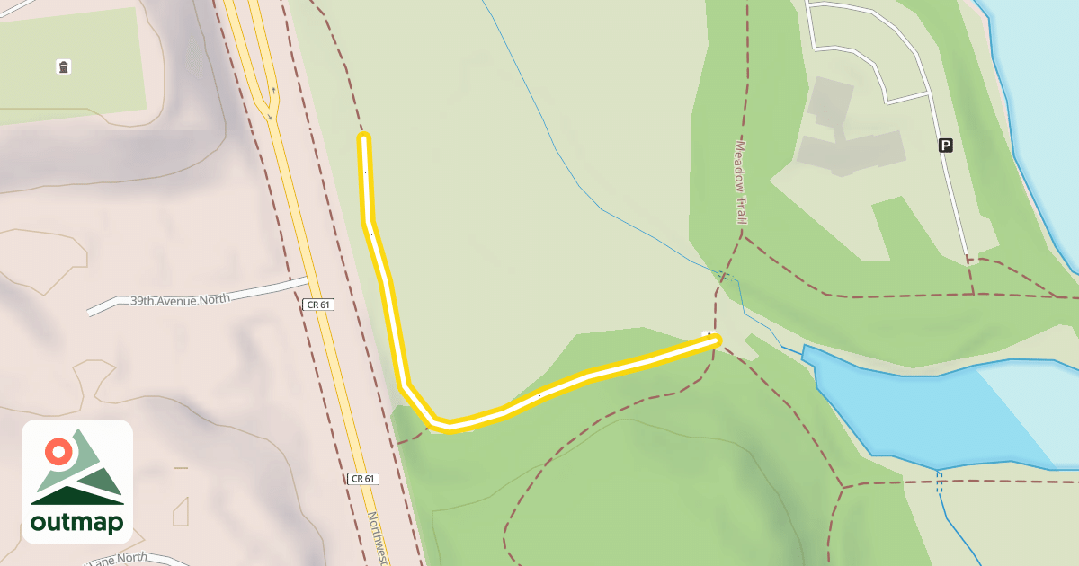 Map of Meadow Trail