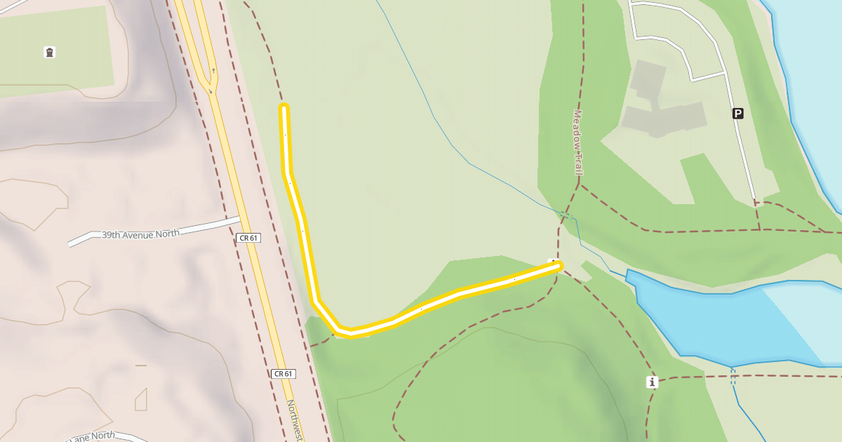 Map preview of Meadow Trail